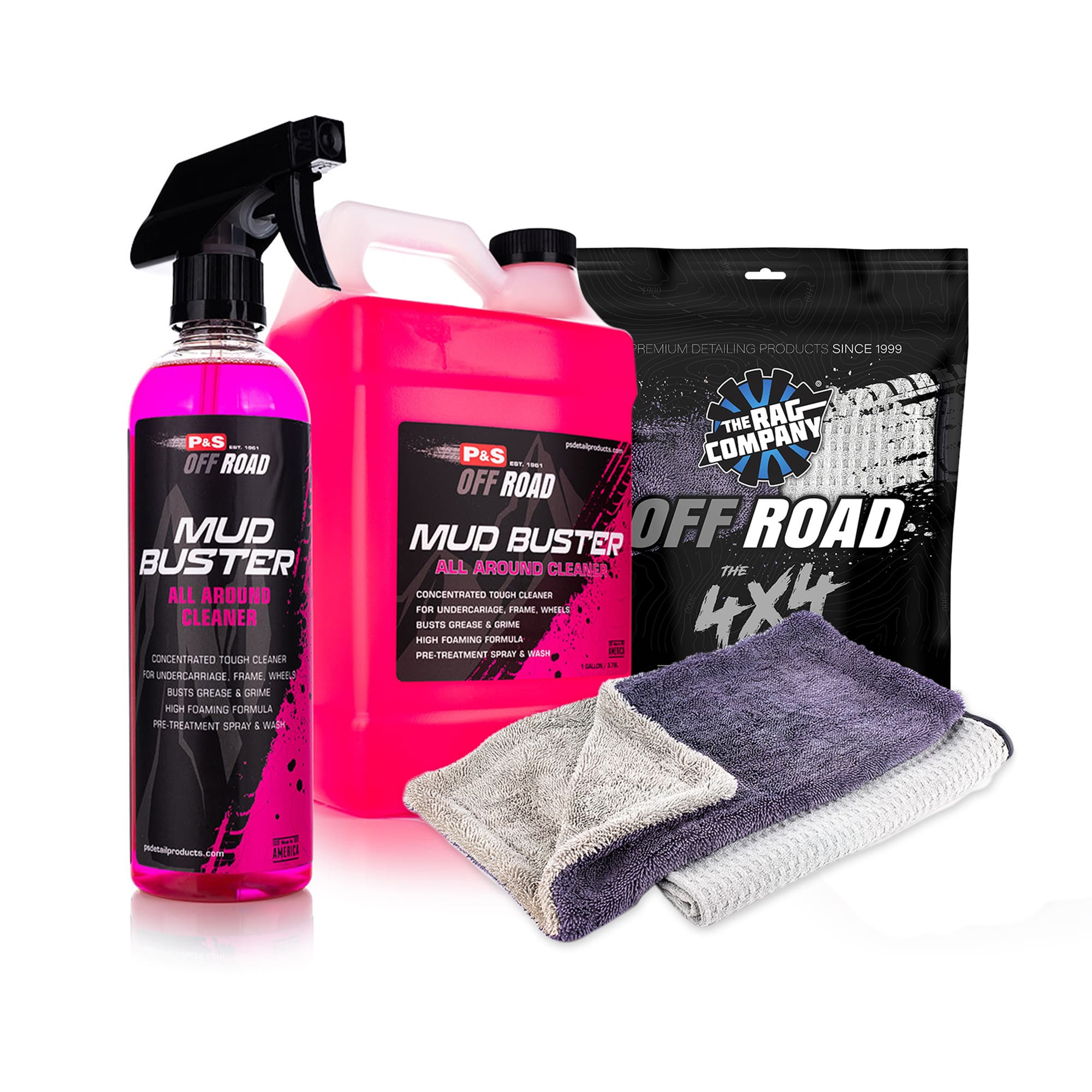 P&S Mud Buster Allround Cleaner & TRC Off Road 4x4 Pack – Heavy-Duty ...