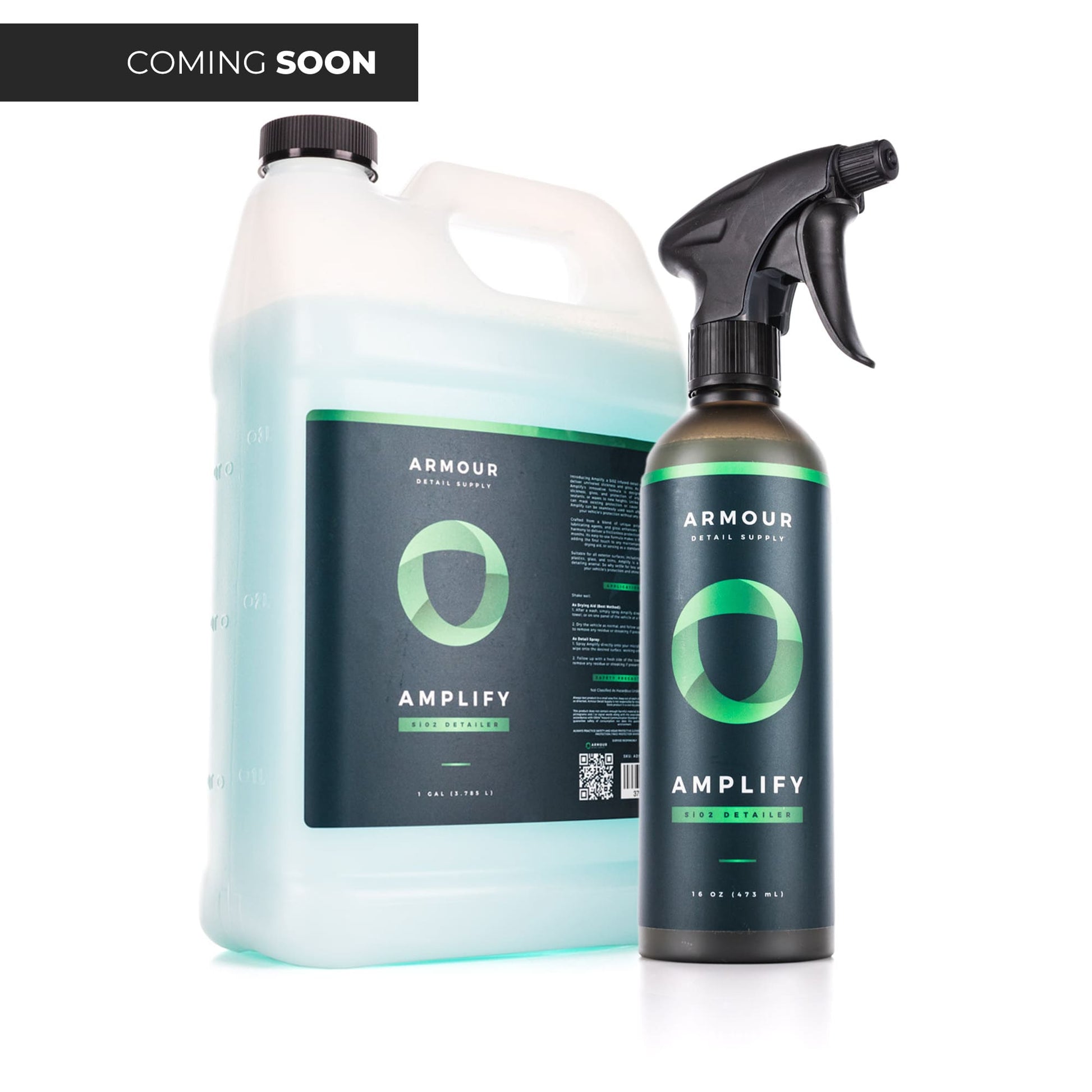 Armour Detail Supply Amplify - Available in pint and gallon sizes for versatile detailing applications.