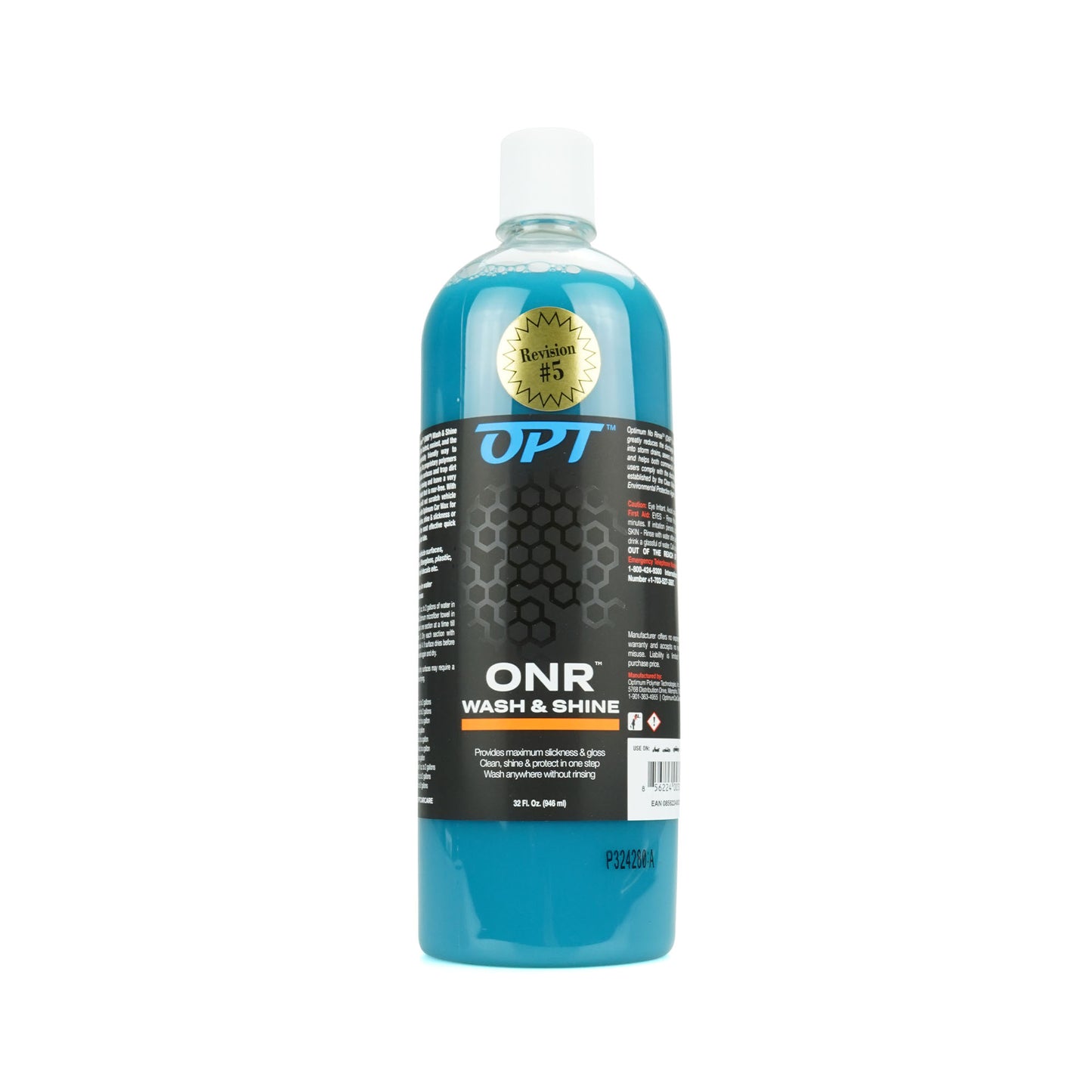 OPTIMUM POLYMER TECHNOLOGIES Optimum No Rinse Wash and Shine (ONR) 946ml