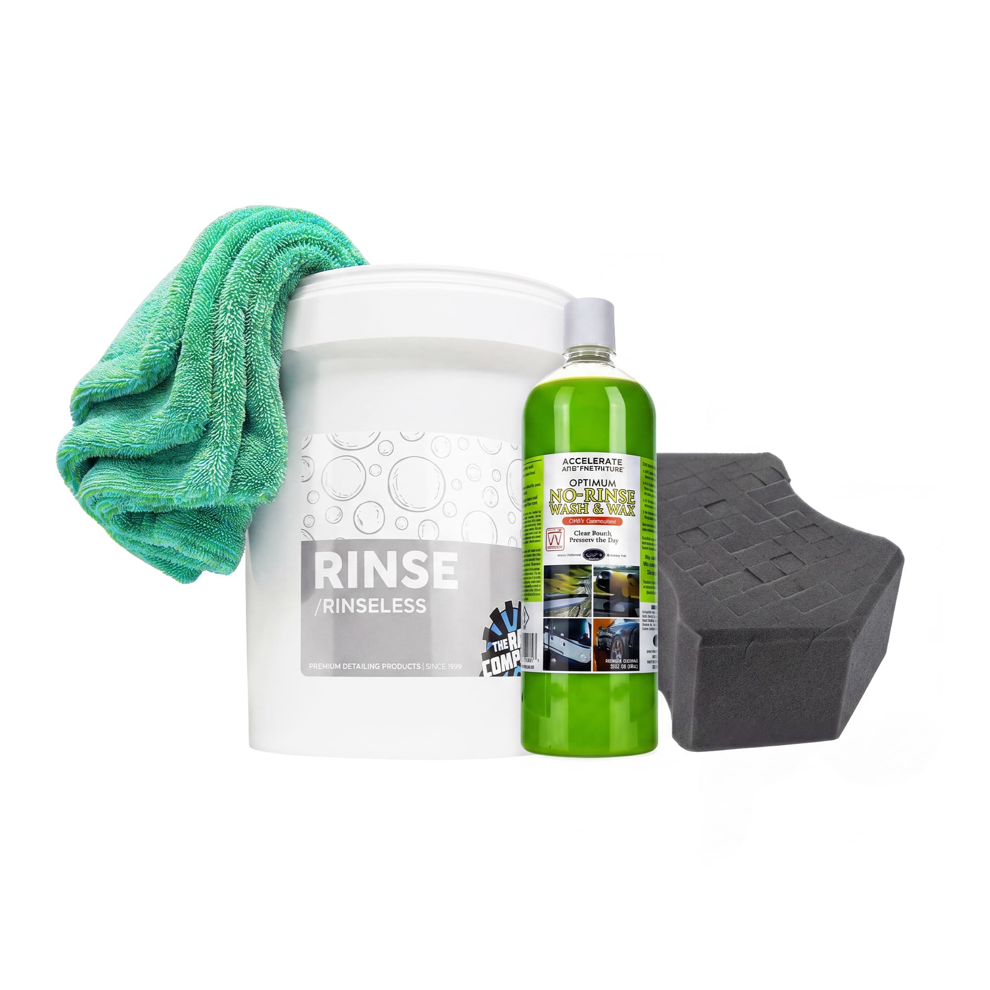 ONR Wash & Wax Rinseless Wash Essentials Kit – The Rag Company Europe