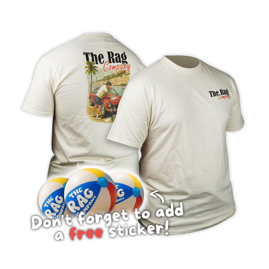 TRC Monaco Tee + Sticker Beachball