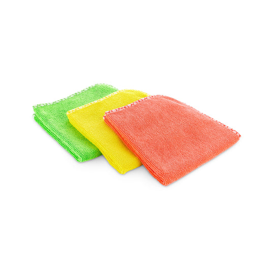 Citrus Twist Loop – Premium Twist-Loop Microfiber Towel - 3 Pack