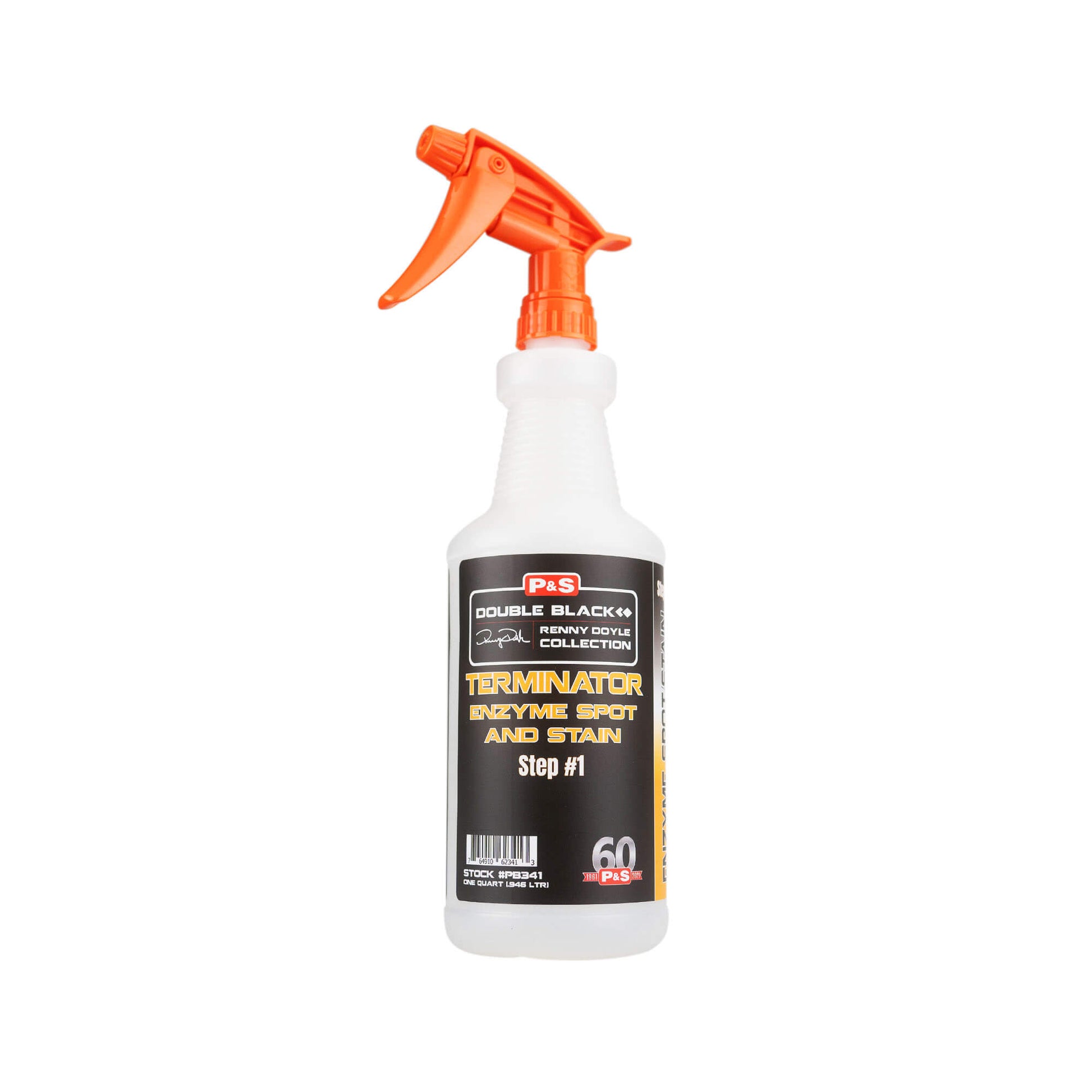 P&S Terminator spray bottle enzyme stain and odor remover