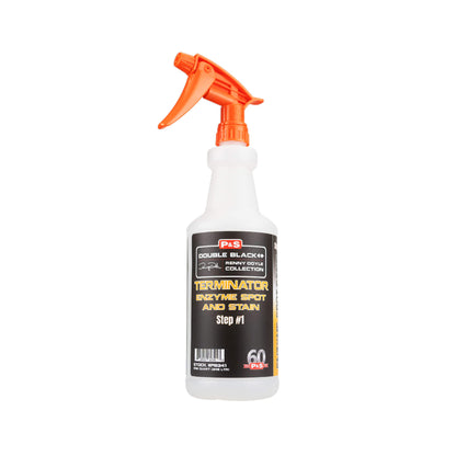 P&S Terminator spray bottle enzyme stain and odor remover