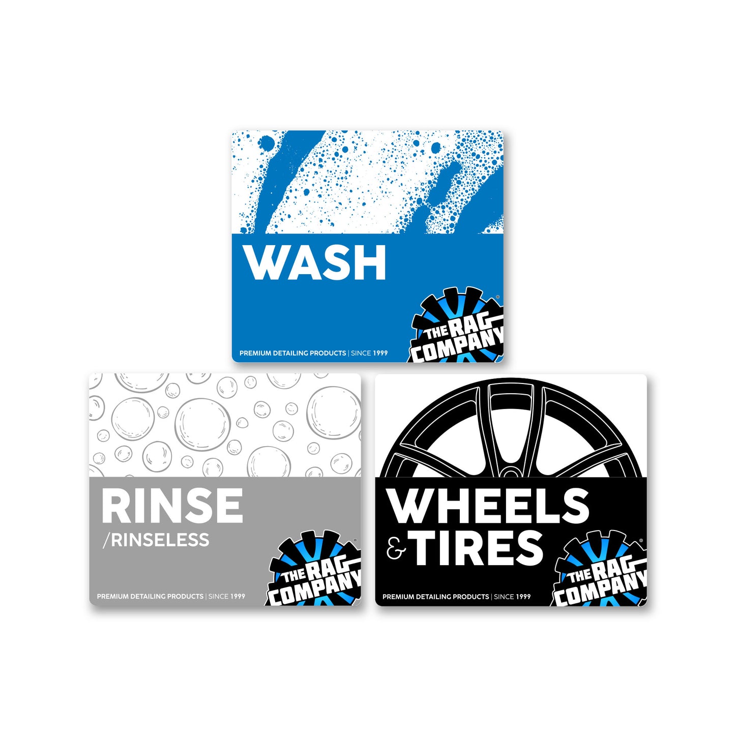 TRC - Bucket Stickers - 3 Pack Combo NEW