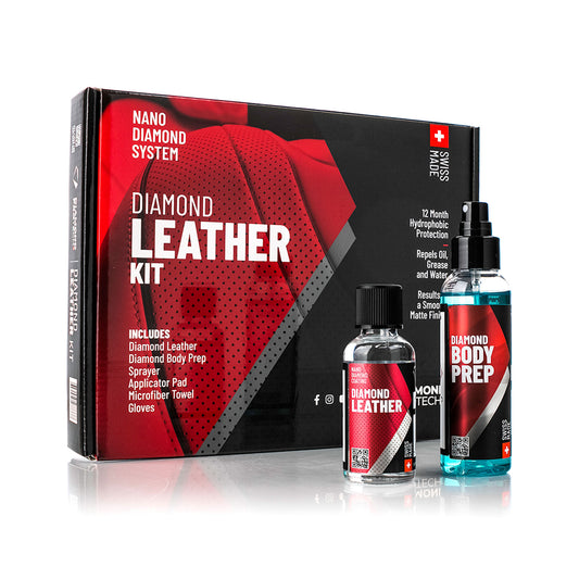 Diamond protech diamond leather kit box